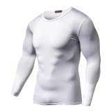 New Arrival Quick Dry Compression Shirt Long Sleeves T-shirt Plus Size Fitness Clothing
