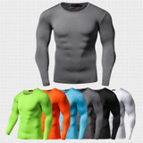 New Arrival Quick Dry Compression Shirt Long Sleeves T-shirt Plus Size Fitness Clothing