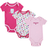 BABY BODYSUITS 3PCS 100%Cotton Infant Body Short Sleeve Clothing Similar Jumpsuit Printed Baby Boy Girl Bodysuits
