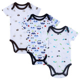BABY BODYSUITS 3PCS 100%Cotton Infant Body Short Sleeve Clothing Similar Jumpsuit Printed Baby Boy Girl Bodysuits