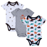 BABY BODYSUITS 3PCS 100%Cotton Infant Body Short Sleeve Clothing Similar Jumpsuit Printed Baby Boy Girl Bodysuits