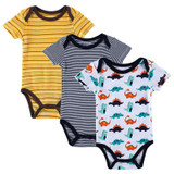 BABY BODYSUITS 3PCS 100%Cotton Infant Body Short Sleeve Clothing Similar Jumpsuit Printed Baby Boy Girl Bodysuits