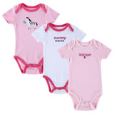 BABY BODYSUITS 3PCS 100%Cotton Infant Body Short Sleeve Clothing Similar Jumpsuit Printed Baby Boy Girl Bodysuits