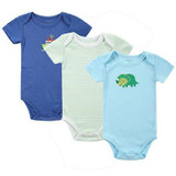 BABY BODYSUITS 3PCS 100%Cotton Infant Body Short Sleeve Clothing Similar Jumpsuit Printed Baby Boy Girl Bodysuits