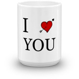 I Love You - Mugs by Shopatronics