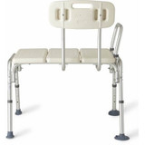 Medline Transfer Bench with Back