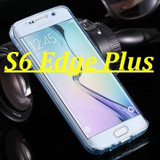 Phone Case For Samsung Galaxy S6 Edge Plus Cases Transparent Full Coverage Capa for S6 Edge 360 Protective Soft TPU Fundas Bags