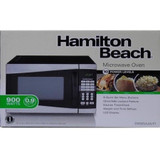 Hamilton Beach 0.9 cu ft 900W Microwave, Stainless Steel