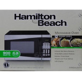 Hamilton Beach 0.9 cu ft 900W Microwave, Stainless Steel