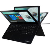 MAXIMUS 11.6" Laptop PC with Intel Atom Z3735F Quad-Core Processor, 2GB Memory, touch screen, 32GB Storage and Windows 10