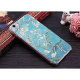 Cell Phone Protective Cover For Apple iPhone SE 4 4s 5 5s 6 6plus 6s 6splus 3D Patterns Van Gogh Starry Night Phone Case