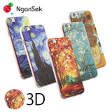 Cell Phone Protective Cover For Apple iPhone SE 4 4s 5 5s 6 6plus 6s 6splus 3D Patterns Van Gogh Starry Night Phone Case