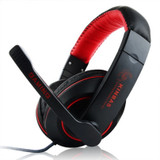Black/Red GK-K9 Gaming Stereo Headphone big Earphones Headset with Microphone For Computer a mobile phone