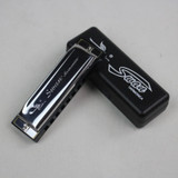 10 Holes Swan Harmonica Diatonic Blues Harp Woodwind music instrument  Mouth Organ