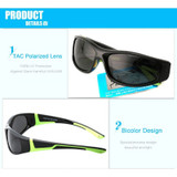 JIANGTUN  Super Light Kids Sunglasses Polarized Children Outdoor Safety Glasses Brand Designer Flexible Rubber Oculos Infantil