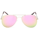 Mercury coating Kids Sunglasses Dual Beam Children Baby Boys Girls UV400 Protection Sun Glasses Personas Goggle Sunglasses