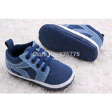 New Style Handsome Baby Kids Boys First Walkers Lace-Up Sports Shoes Newborn Bebe Toddler Soft Bottom Anti-slip Footwear
