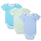 New 3PCS Baby Boy Rompers Baby Clothing Set Summer Cotton Baby Girl Boy Short Sleeve Car Printed Jumpsuit Newborn Baby Clothes