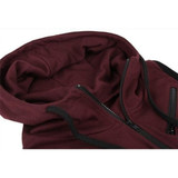 Fashion Zipper Cardigan Sweatshirts Sport Brand Hoodies Men, Casual Sweatershirt Men Slim Hoodie Sleeveless Sweatshirts Jacket
