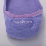 Free Shipping 20pcs=10 pairs/lot  Bamboo Fiber cotton Anti-Slip female ankle socks Summer invisible boat socks women anti slip