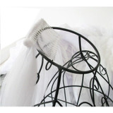 Wedding Veil 3 Meters Long Soft Bridal Head With Comb One-layer Lace Veil Ivory White