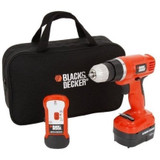 Black and Decker Power Tools GCo.12SFB 12-Volt Cordless Drill with Stud Sensor and St