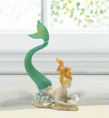 RESTING TAIL UP MERMAID FIGURINE