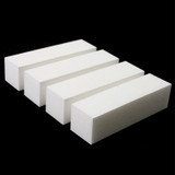 10 Pcs Nail Art Buffing File Block Pedicure Manicure Buffing Sanding Polish White Nail File Nail Art Tips