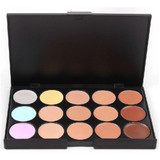 15 Colors Face Cream Contour Makeup Concealer Palette Powder Brush Makeup Set Cosmetic Tools