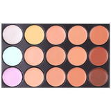 15 Colors Face Cream Contour Makeup Concealer Palette Powder Brush Makeup Set Cosmetic Tools