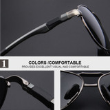 New Men Brand Sunglasses HD Polarized Glasses Men Brand Sport Polarized Sunglasses High quality With Original Case