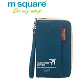 M Square Passport Cover Travel Wallet Document Passport Holder Organizer Cover on The Passport Women Business Card Holder ID