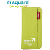 M Square Passport Cover Travel Wallet Document Passport Holder Organizer Cover on The Passport Women Business Card Holder ID