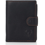 Men Organizer Wallets Brand Vintage Genuine Oil Wax Leather Cowhide Short Bifold Men's Wallet Purse Card Holder With Coin Pocket