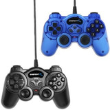 Sabrent 12 Button Programmable USB 2.0 Game Controller For PC - 2 Pack
