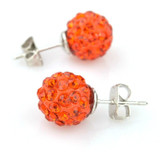 Women crystal fashion stud earing