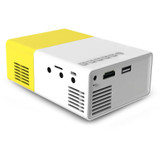 New Arrival YG300 Mini Portable LCD Projector 400 - 600 Lumens 320 x 240 Pixels 3.5mm Audio Interface Home Theater Media Player