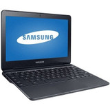 Samsung Metallic Black 11.6" XE500C13-K02US Chromebook 3 PC with Intel Celeron N3050 Processor, 4GB Memory, 16GB eMMC Drive and Chrome OS