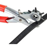 Insten 6 Sized 9-1/2" Heavy Duty Leather Hole Punch Hand Pliers Belt Holes Punches New Tool