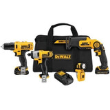 DEWALT DCK413S2 12-Volt Li-Ion 4-Tool Combo Kit