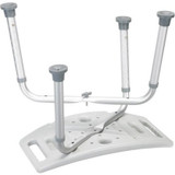 Drive Medical Bathroom Safety Shower Tub Bench Chair, Gray