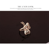 Necklace Earrings Bracelet Rings For Women Crystal 18k gold jewelry sets gifts