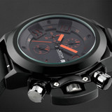 Military Watch Waterproof 30 Meters Silicone Band Quartz Watch Men's Fashion Sports Watches