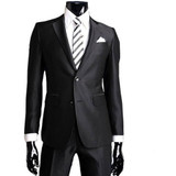 Men's Business Suit men's blazer man pants slim fit white suits quality suit set XXXL