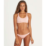 Billabong Women's Sol Searcher Tanga Bikini Bottoms | Clay, Blush
