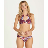 Billabong Women's Float On By Lowrider Bikini Bottoms | Crushed Berry