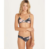 Billabong Women's Let It Bloom Lowrider Bikini Bottom | Black Sands