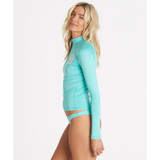 Billabong Women's Sol Searcher Tonga Bikini Bottom | Pool Blue | Sangria | Black Sands