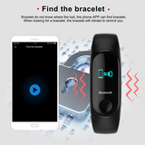 SMART FITNESS WATCH BLUETOOTH BRACELET WRISTBAND