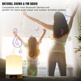Smart Led Night Light with Bluetooth Speakers